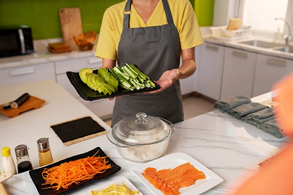 Encimeras de cocina Valencia con superficie amplia, diseño funcional y acabado elegante